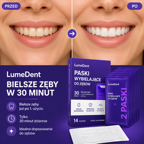 LumeDent WhiteStrips™ – Paski Wybielające do Zębów